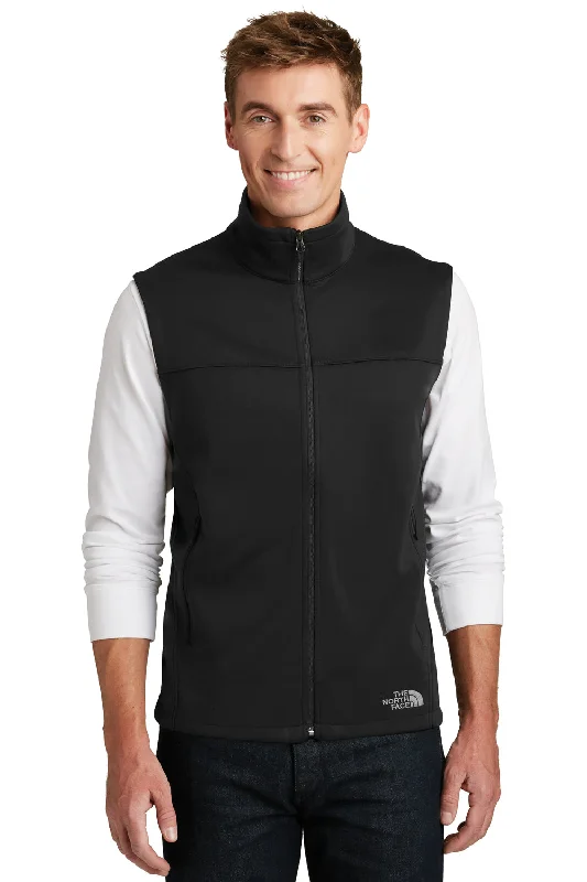 The North Face Mens Ridgeline Wind & Water Resistant Full Zip Vest - Black